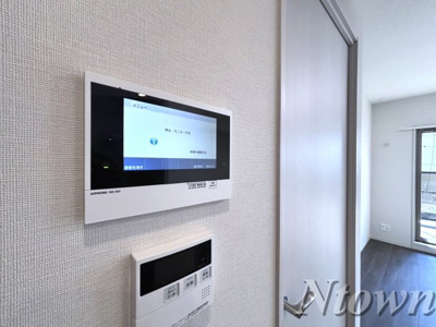 【セキュリティ】 | プレサンス名駅南ブリエ | モニター付きインターホンです