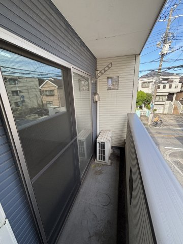 アーク船橋のバルコニー