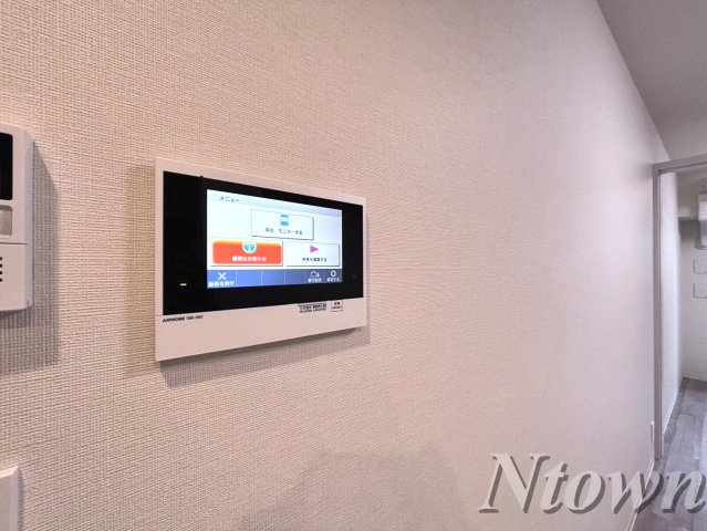 【セキュリティ】 | プレサンス名駅南ブリエ | モニター付きインターホンです