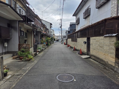 【前面道路含む現地写真】 | 山科区音羽前出町　新築戸建
