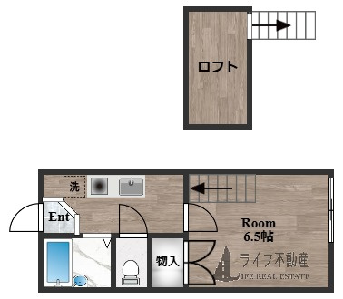 フルール五百石の間取り