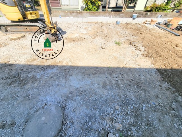 宮崎市熊野第5-2棟（1号棟）の庭|お庭で自由な時間を過ごせます。