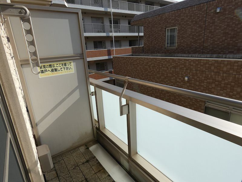 シャンテボナールのバルコニー