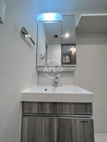 レオンコンフォート都島Ⅱの独立洗面台|レオンコンフォート都島II　独立洗面台