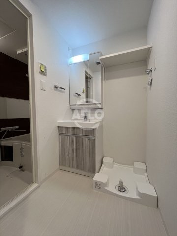 レオンコンフォート都島Ⅱの洗面所|レオンコンフォート都島II　洗面所