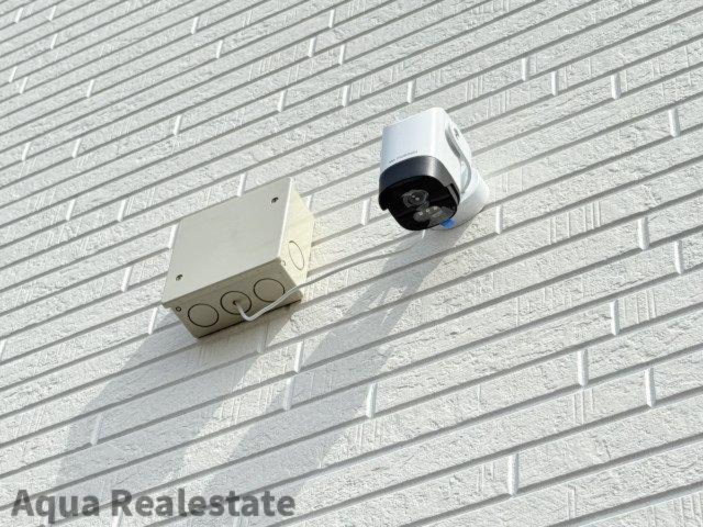 丸亀市今津町の新築一戸建の防犯設備|防犯カメラ付き☆