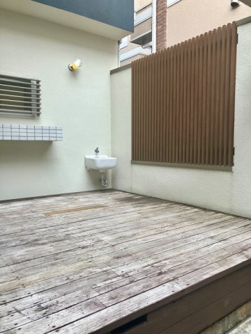 若草台戸建の庭