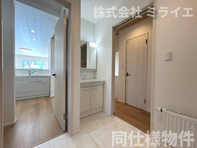 【新築戸建】札幌市東区本町1条6丁目6棟の洗面所