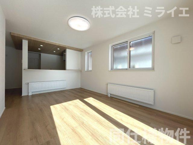 【新築戸建】札幌市東区本町1条6丁目6棟の居間・リビング|同仕様物件