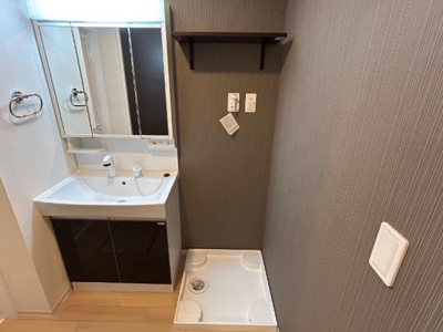 【その他】 | 永井川新築アパートＢ棟 | 洗濯機置場（イメージ）