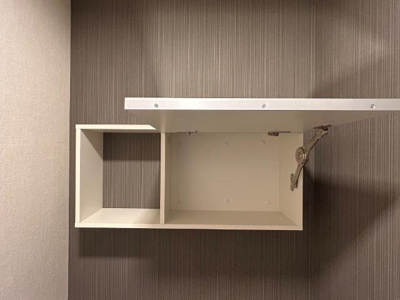 【トイレ】 | 永井川新築アパートＢ棟 | トイレ収納（イメージ）