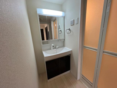 【洗面所】 | 永井川新築アパートＡ棟 | 洗髪洗面化粧台（イメージ）