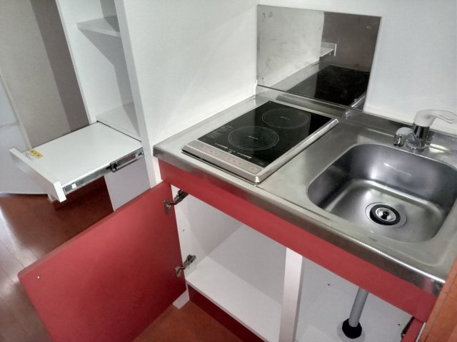 レオパレスカンナのキッチン