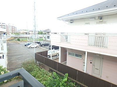 バルコニーからの眺めです