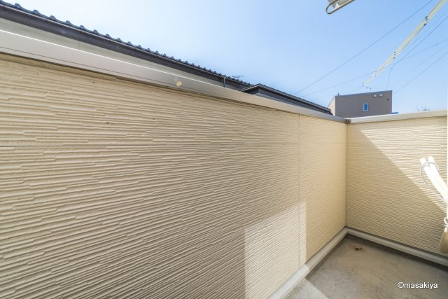 プリマベーラ　Aのバルコニー