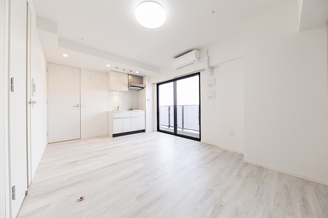 ライオンズフォーシア清澄白河の居間・リビング|※写真は同タイプ住戸です。