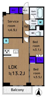 【間取り】 | ASYLCOURT NERIMA-NAKAMURABASHI