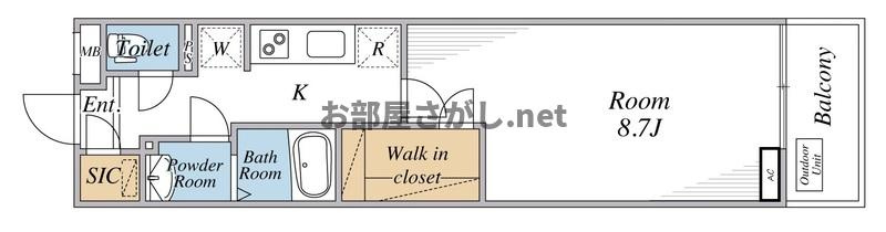 リブリ・Grande Ⅶの間取り