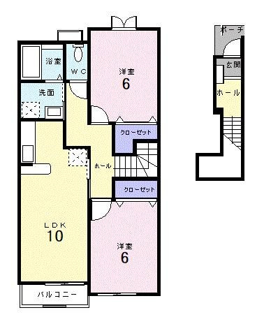 【間取り】 | アルハンブラ二番館