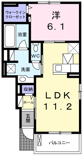 プロムナード弐番館の間取り