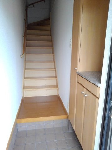 オレンジ・サンシャインの玄関