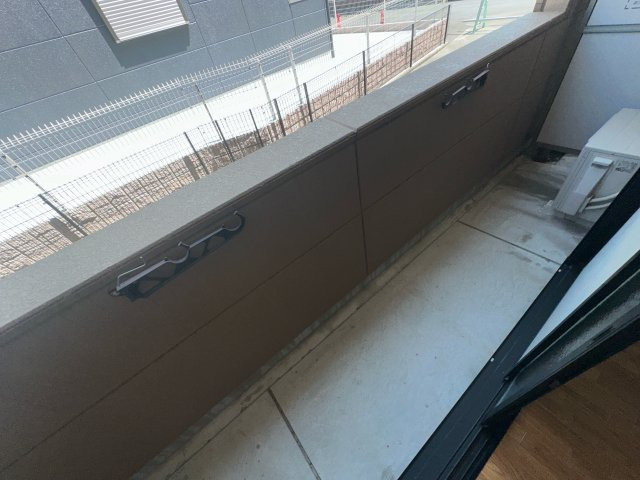 ルナフィットのバルコニー