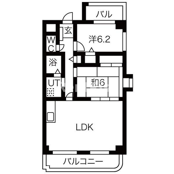 メゾンボー隅田の間取り