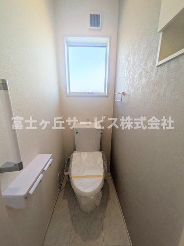 【トイレ】 | 磐田市池田 新築一戸建て 2号棟 | １F2F同タイプのトイレがあります