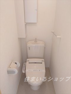 安芸高田市吉田町吉田のアパートのトイレ