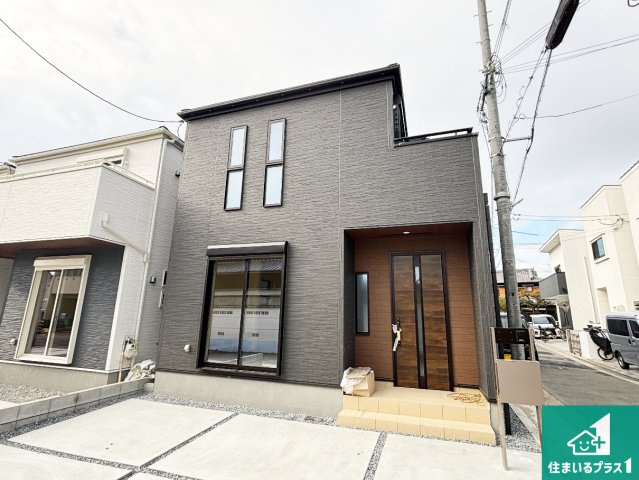 茨木市島　第3期　新築一戸建ての外観|安心の10年保証！外観を美しく保ち、雨水で汚れを落とします！気になることがありましたら、お気軽にお問い合わせください！