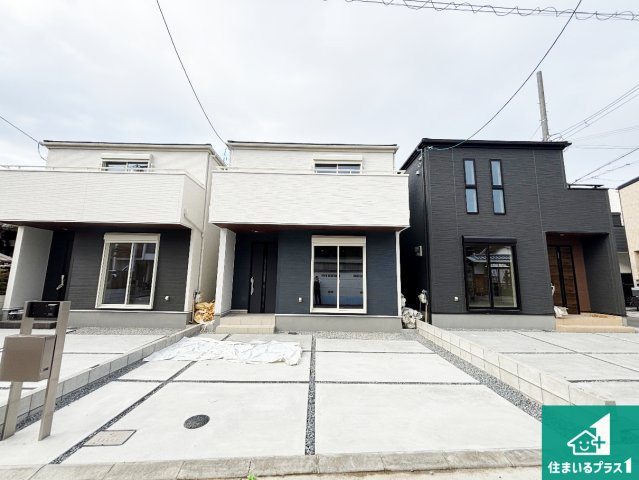 茨木市島　第3期　新築一戸建ての外観|お客様に長く安心して住んでいだだける事にこだわった家づくり！住んでからのアフターサービスにもしっかりと取り組んでいます！