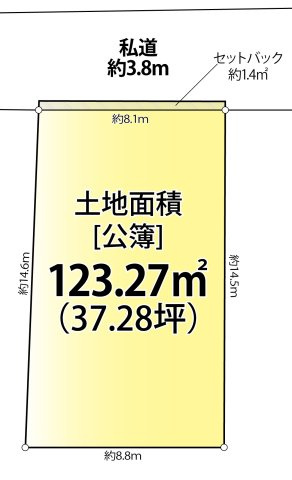 本天沼２　土地の区画図|区画図