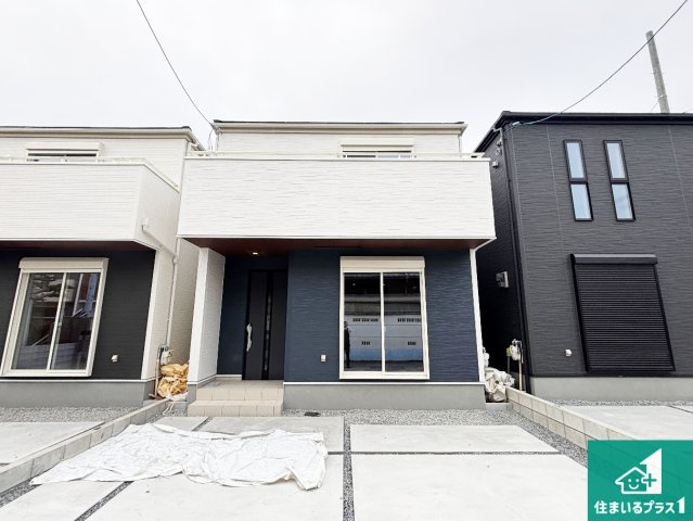 茨木市島　第3期　新築一戸建ての外観|お客様に長く安心して住んでいだだける事にこだわった家づくり！住んでからのアフターサービスにもしっかりと取り組んでいます！