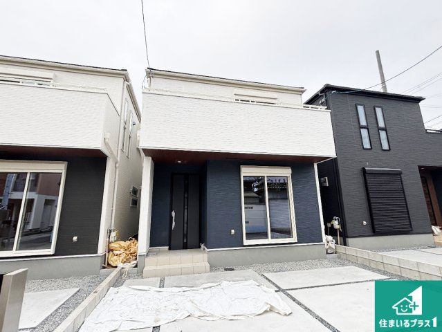茨木市島　第3期　新築一戸建ての外観|安心の10年保証！外観を美しく保ち、雨水で汚れを落とします！気になることがありましたら、お気軽にお問い合わせください！
