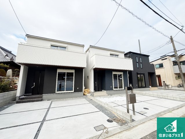茨木市島　第3期　新築一戸建ての外観|お客様に長く安心して住んでいだだける事にこだわった家づくり！住んでからのアフターサービスにもしっかりと取り組んでいます！