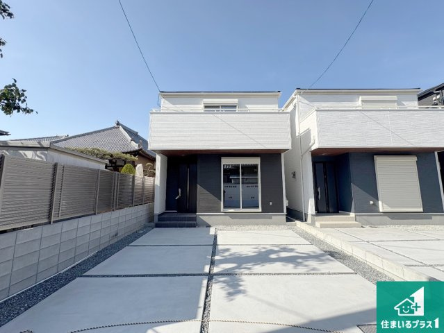 茨木市島　第3期　新築一戸建ての外観|安心の10年保証！外観を美しく保ち、雨水で汚れを落とします！気になることがありましたら、お気軽にお問い合わせください！