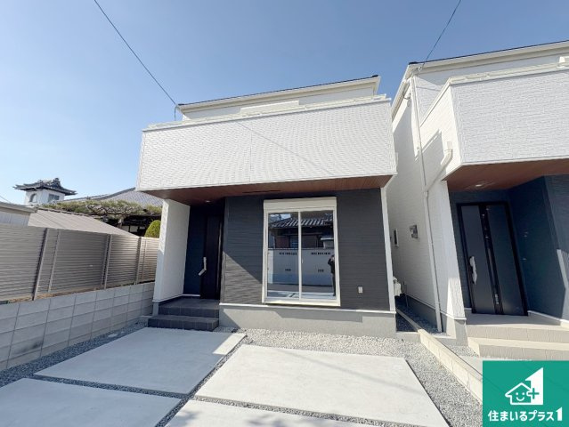 茨木市島　第3期　新築一戸建ての外観|安心の10年保証！外観を美しく保ち、雨水で汚れを落とします！気になることがありましたら、お気軽にお問い合わせください！