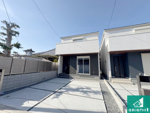 茨木市島　第3期　新築一戸建ての外観|安心の10年保証！外観を美しく保ち、雨水で汚れを落とします！気になることがありましたら、お気軽にお問い合わせください！