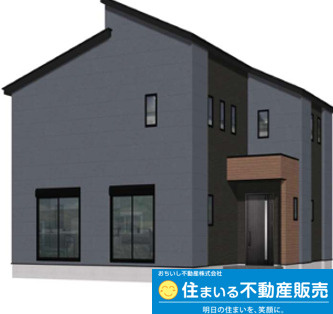 福岡市城南区友丘5丁目1期　1号棟の外観パース