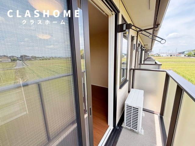 エムグランデ　A棟　　刈谷市近郊の賃貸はクラスホームのバルコニー|同物件の別部屋になります。