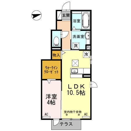 エムグランデ　A棟　　刈谷市近郊の賃貸はクラスホームの間取り
