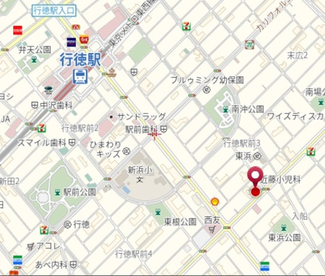 ニューサンハイツの地図|★案内図★