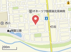 北見市常磐町６丁目１０番１０　売地の地図