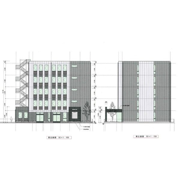 KARIYA ISSHIKI BILDの外観パース