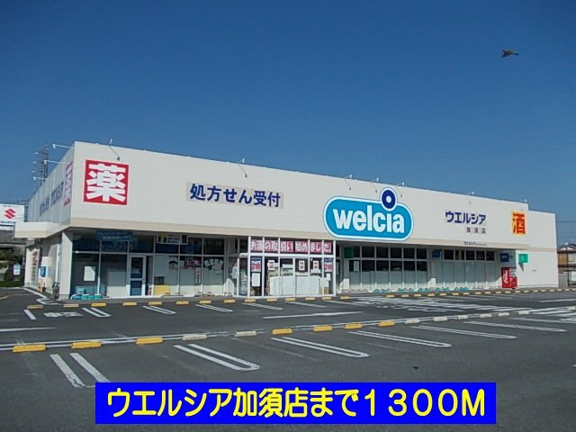 パレドールＢの周辺|ウエルシア加須店まで1300m