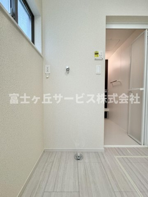 【ランドリースペース】 | 静岡市駿河区中島 20期 新築一戸建て 1号棟 | 洗濯機置き場です