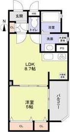 フォレストクリエオーレ中川の間取り