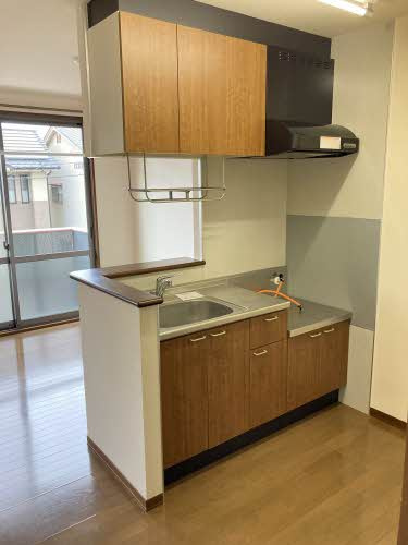 ディアスT4のキッチン|きれいなキッチンです