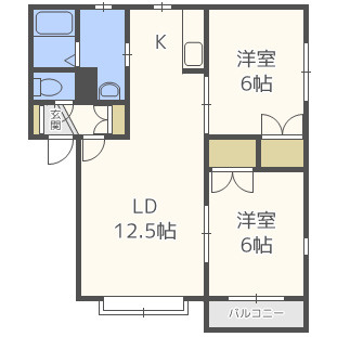 【間取り】 | アパートメントユースⅢ