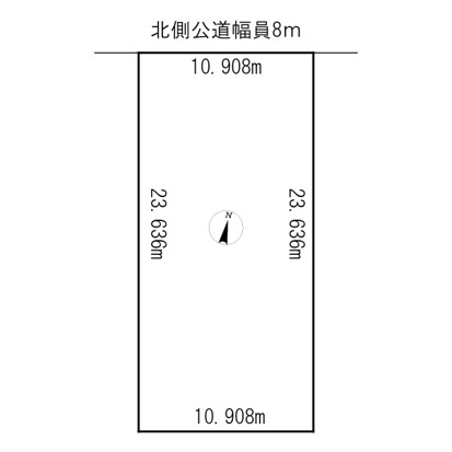 【土地図】 | 北見市美山町南１０丁目３７番７２　売地